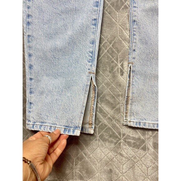 Good American Split Hem GCISO62T 1267 Women's High-Rise Stretch Jeasn Size 12/31 - Picture 3 of 13